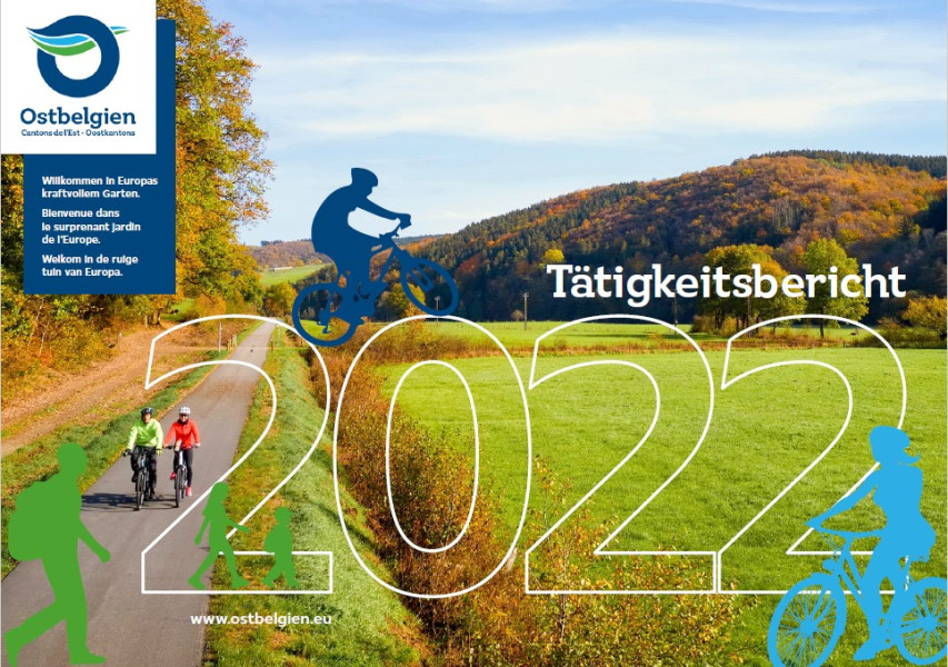 Cover-DE 2022 Tätigkeitsbericht(c)ostbelgien.eu