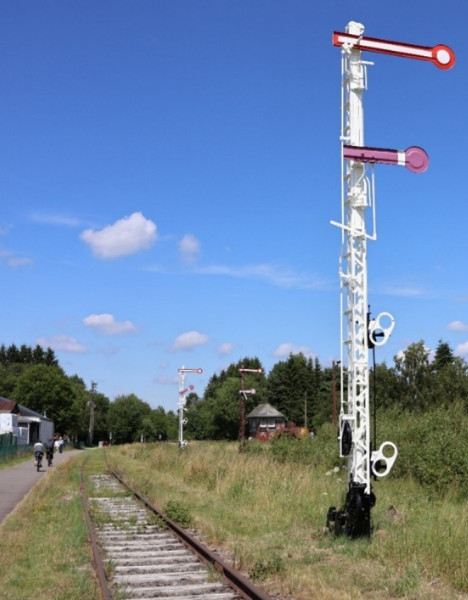 Signaux à palettes ensemble (c)André Ferrière