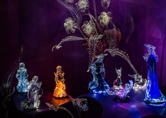 Glaskrippe neu 2025©Krippana