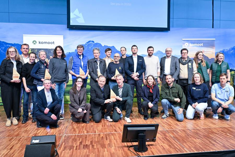 Preisverleihung Komoot Partner Awards 2025(c)komoot_Gabriele_Griessenboeck