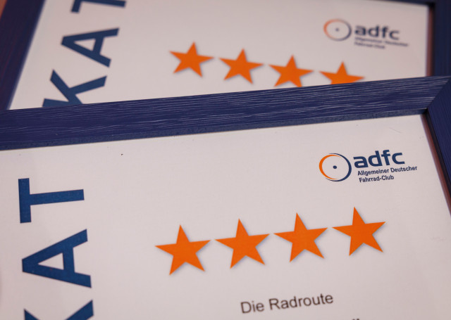 Vennbahn 4 Sterne Verleihung©ADFCDeckbar (2)